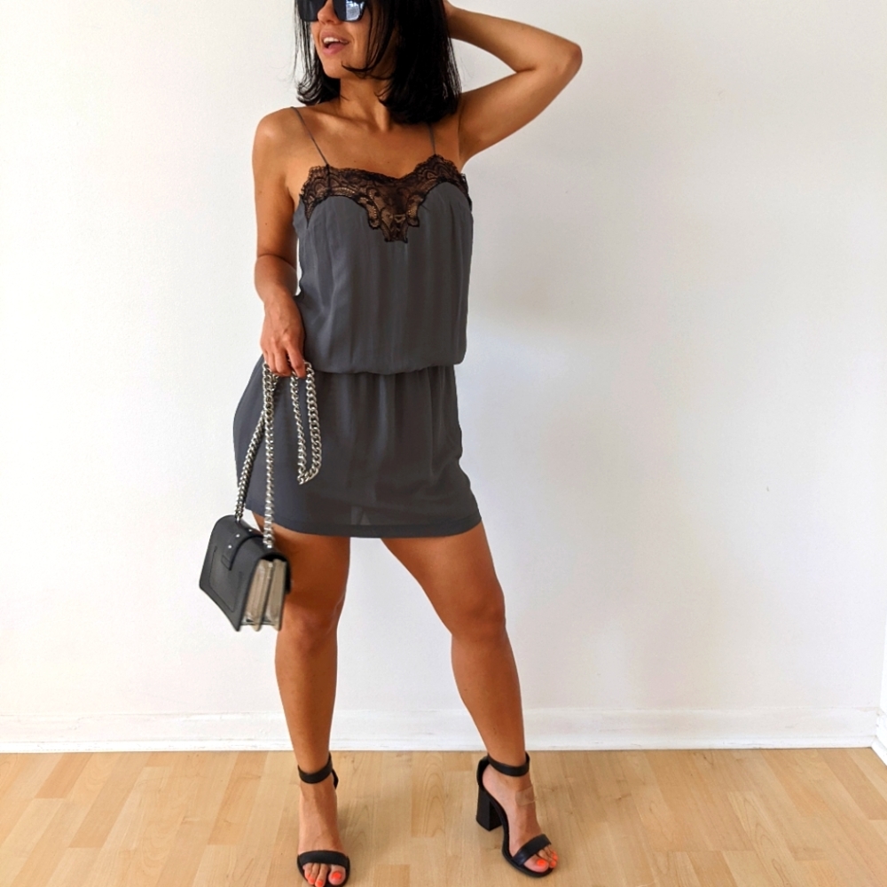 Patrizia Pepe Italian dress, size S, Gray